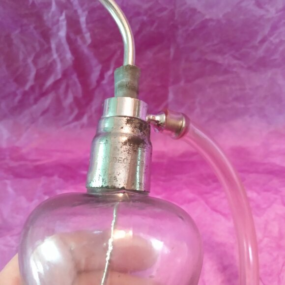 Antique Glass Atomizer Patent Dec 07 1909 Medical Pharmacy Vintage Doctor - Picture 10 of 16